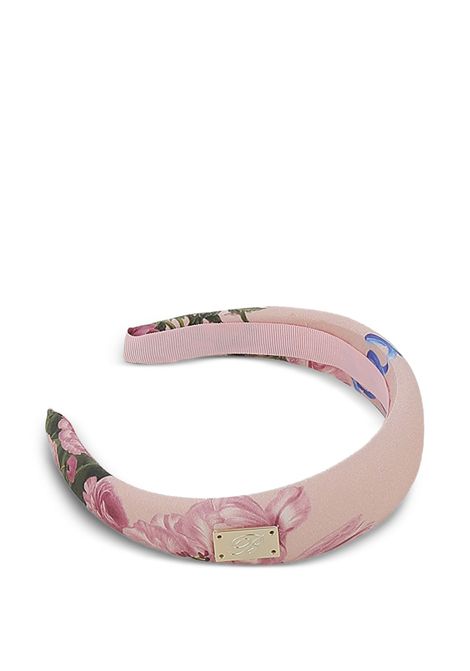 Cerchietto con stampa floreale MISS BLUMARINE KIDS | BFAV007.0.CAB08D999